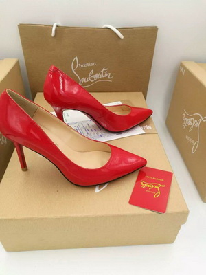 Christian Louboutin Shallow mouth stiletto heel Shoes Women--038